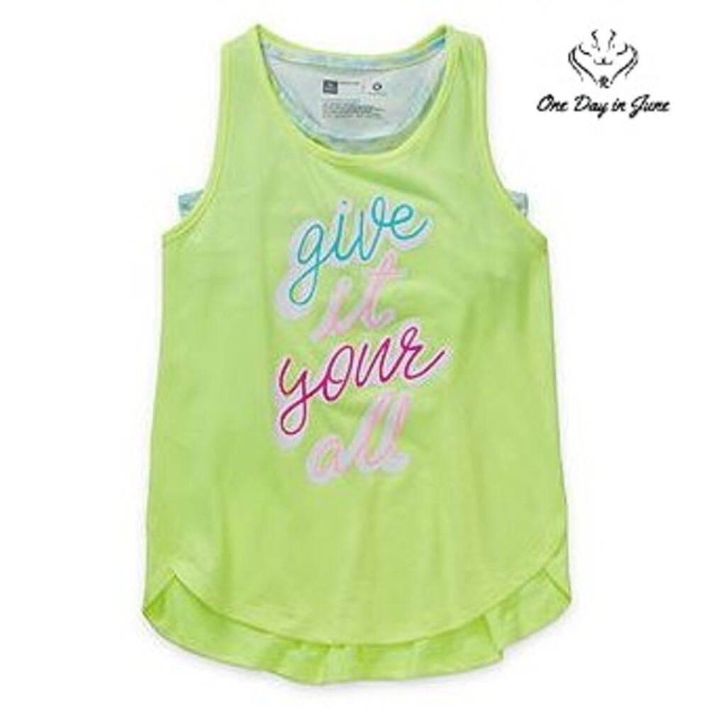 Xersion Girls 2pc U Neck Tank Top Size 7/8
